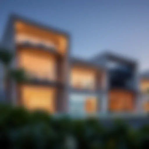 Luxurious exterior view of Omniyat Vela showcasing its modern architecture