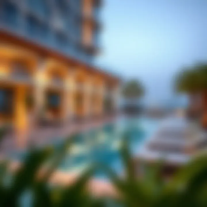 Exquisite Amenities at Paramount Hotel Luxurious amenities and pool area