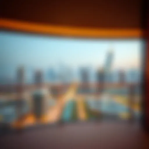 Stunning skyline of Dubai representing its real estate landscape