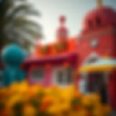 Oli Oli Dubai Exterior A captivating overview of Oli Oli Dubai's colorful exterior