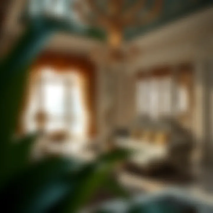 Luxurious property showcasing opulent interior design