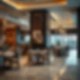 Elegant dining space at Mushrif Mall