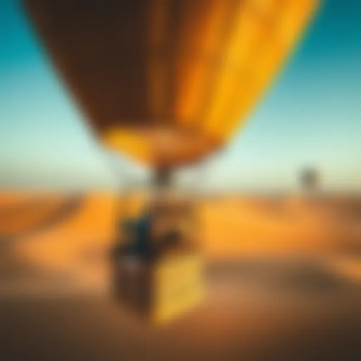 Aerial Adventure in the Desert Couples enjoying a hot air balloon ride over the desert