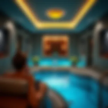 Spa Retreat for Couples Luxurious spa setting for couple's relaxation