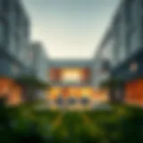 Modern architectural design of Roxy Khawaneej
