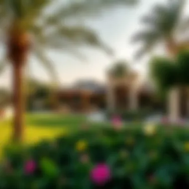 Lush Outdoor Areas in Rukan Lush outdoor areas in Rukan, Dubailand