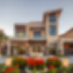 Stunning residential architecture in Rukan, Dubailand