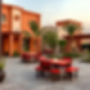 Vibrant Community Spaces in Rukan Vibrant community spaces in Rukan, Dubailand