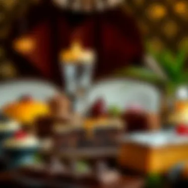 Decadent Saudi Desserts: A Sweet Journey A selection of traditional Saudi desserts