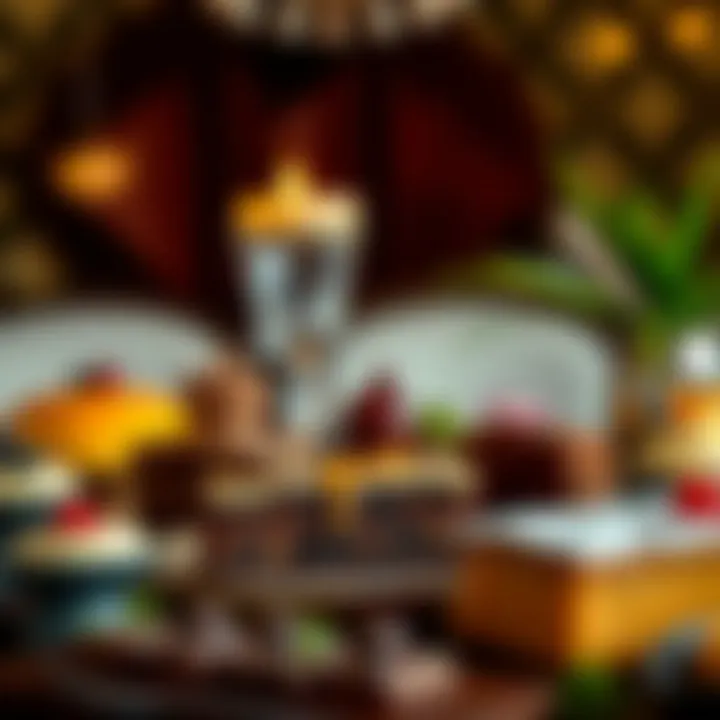 Decadent Saudi Desserts: A Sweet Journey A selection of traditional Saudi desserts