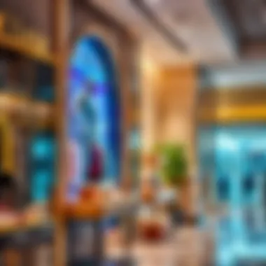 Unique Boutiques in متاجر القوز Vibrant retail environment showcasing unique boutiques in متاجر القوز