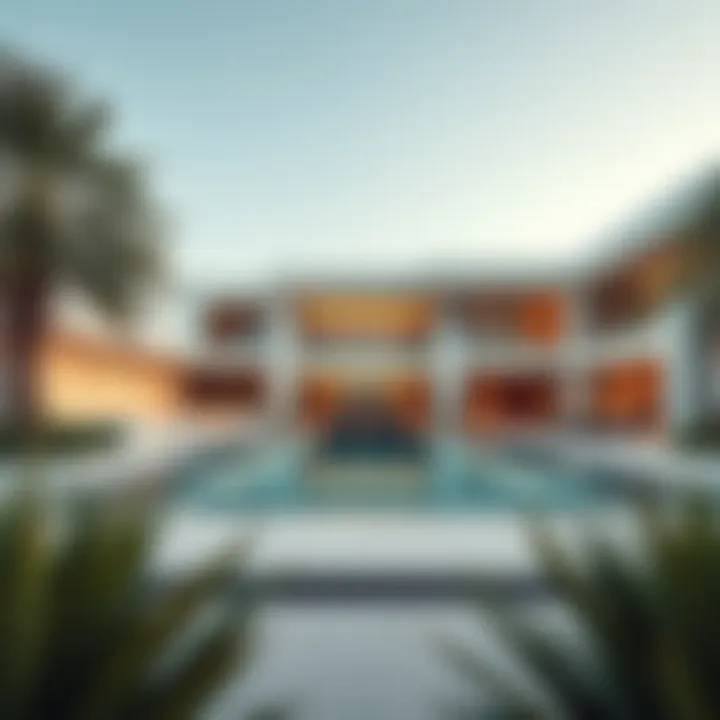 Modern Architectural Marvels in Dubai Stunning modern architecture of a signature home in Dubai