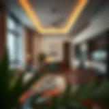 Charming studio apartment interior in Karama