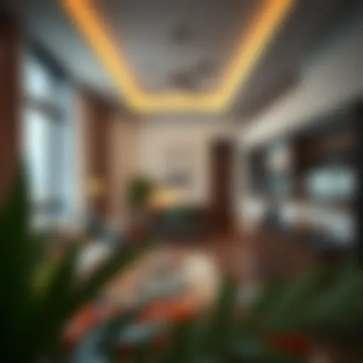 Charming studio apartment interior in Karama