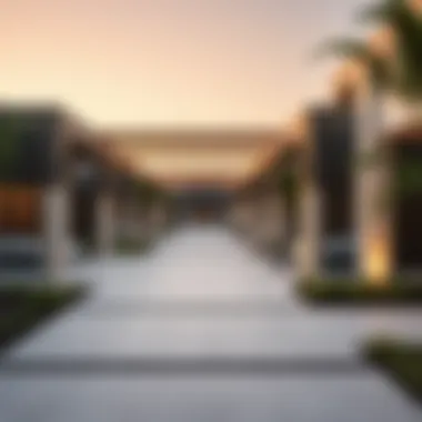 Architectural design elements of Arjan highlighting modern sustainability