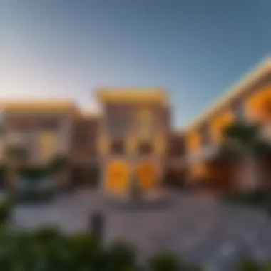 Luxury Living: Residential Options in Dubai Luxurious residential apartments in a high-end neighborhood