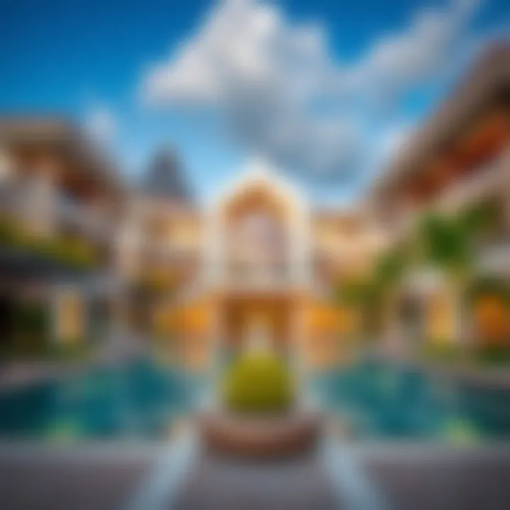 Architectural Marvel of Citadines Culture Village Stunning architectural view of Citadines Culture Village