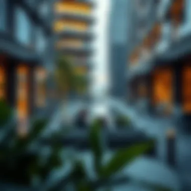 Luxury Meets Urban Living Luxurious lifestyle elements beautifully integrated within urban settings.