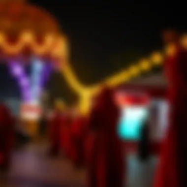 Cultural performance in Dubai, showcasing local traditions