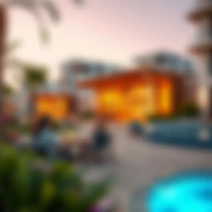 Vibrant Lifestyle Around LIV Developments Vibrant lifestyle scenes surrounding LIV Developers' projects