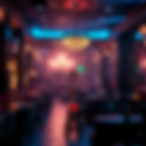 The Allure of Shisha Lounges Charming ambiance of a shisha lounge in Business Bay