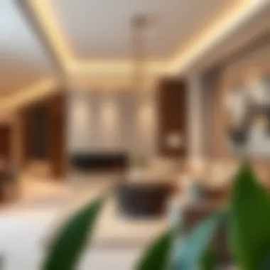 Stylish Interior Design at Warsan Star Residence Stylish interior design of a unit in Warsan Star Residence
