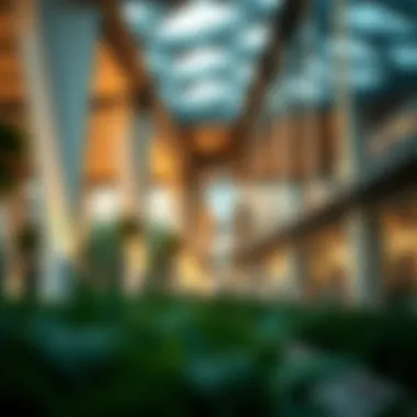 Architectural Marvels of Wasl Green Park Architectural details showcasing modern design elements