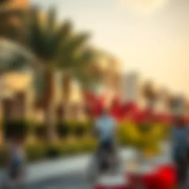 Vibrant community lifestyle around Westwood Grande in Dubai