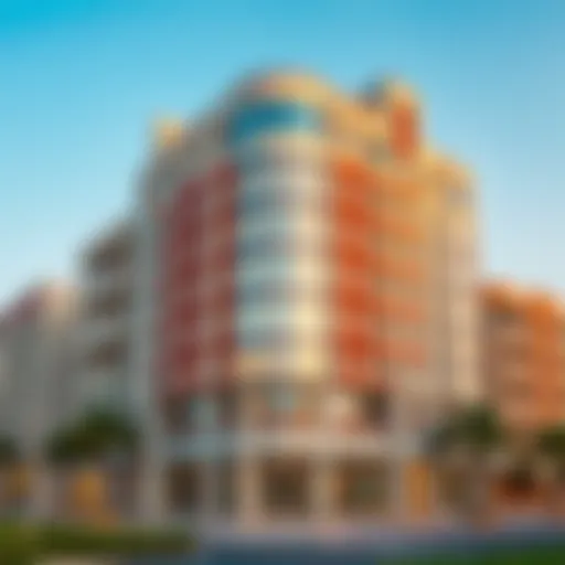 Zabeel Building exterior showcasing its unique architectural style