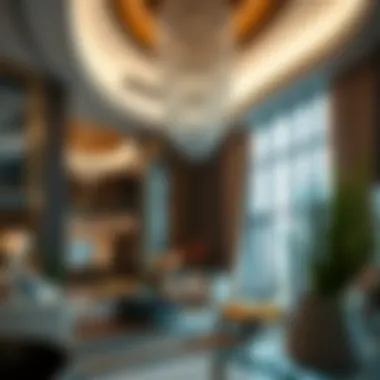 Luxurious Interior of Zabeel Building Interior design details of Zabeel Building highlighting luxury