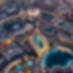 Aerial view of the Expo Dubai site showcasing its architectural prowess