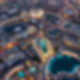 Architectural Marvels of Expo Dubai Aerial view of the Expo Dubai site showcasing its architectural prowess