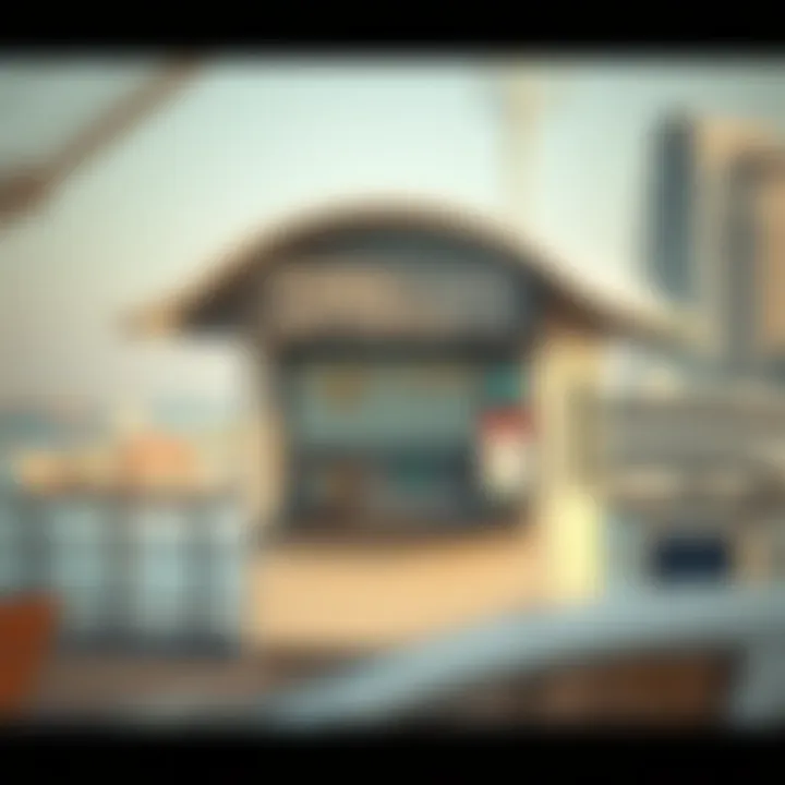 Ferry Ticketing Kiosk Ticketing kiosk for ferry service between Dubai attractions