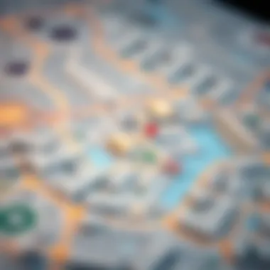 Strategic Location Map of Festival City Map highlighting the strategic location of Festival City in Dubai