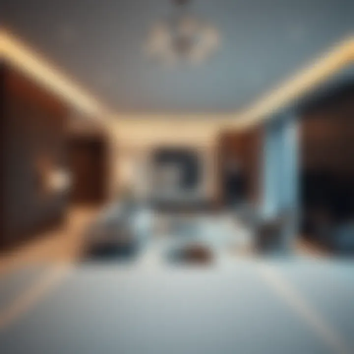 Spacious living area within a Floarea Residence unit