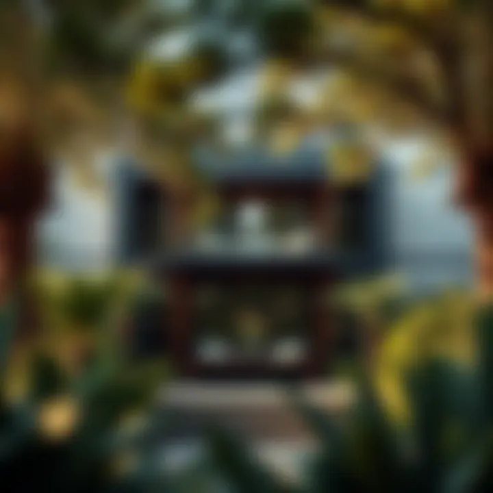 Luxurious Forest Villa in Dubai Luxurious forest villa surrounded by greenery in Dubai