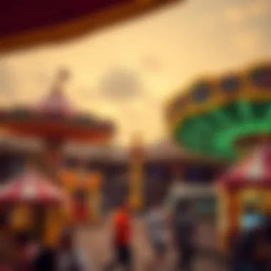 Thrills and Excitement at Global Village Exciting amusement rides in Global Village