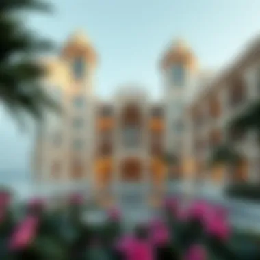 Architectural Splendor of Golden Mile Elegant architectural design of the Golden Mile complex