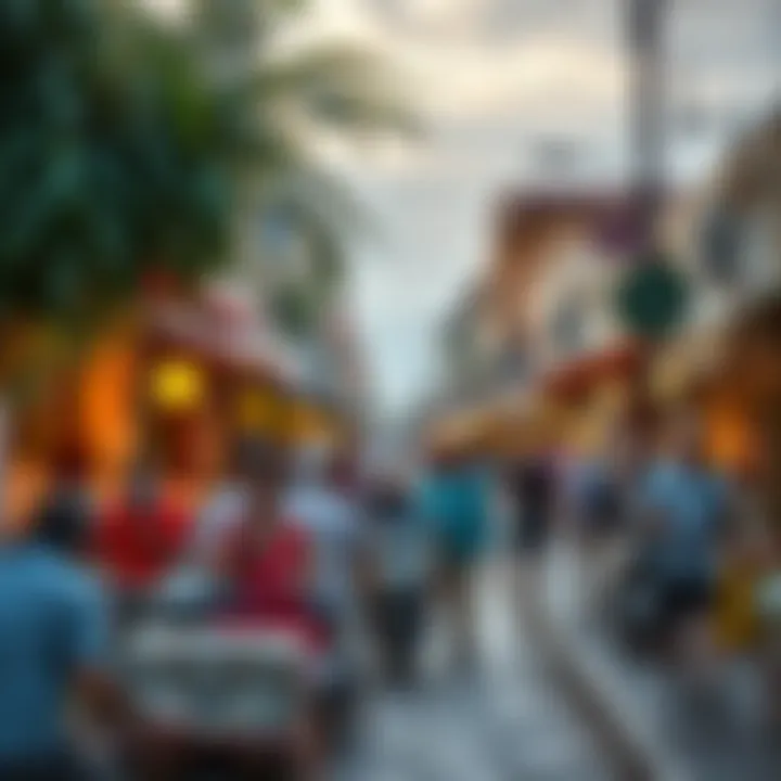 Community Life at the Golden Mile Vibrant community atmosphere around the Golden Mile