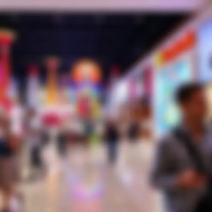 Enjoyable Entertainment Options at Grand Al Khail Mall Visitors enjoying entertainment facilities and activities within the mall