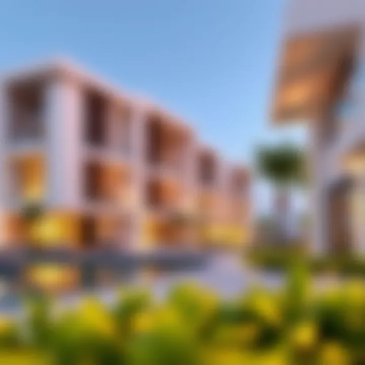 Modern residential developments on Hudayriat Island with waterfront views