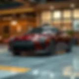 Japanese car model showcasing unique design