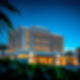 Exterior view of Jannah Hotel showcasing its modern architecture