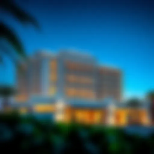 Exterior view of Jannah Hotel showcasing its modern architecture