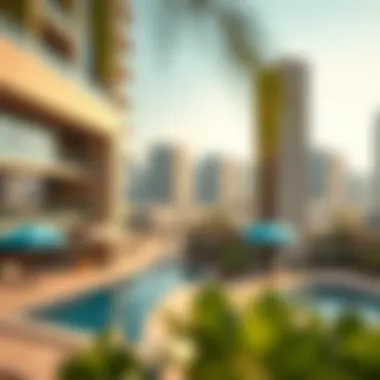 View of Amenities in JLT Cluster Q View of amenities in JLT Cluster Q