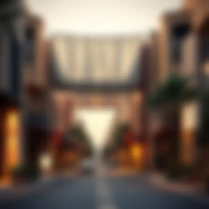 Vibrant neighborhood atmosphere in Jumeirah Village Circle