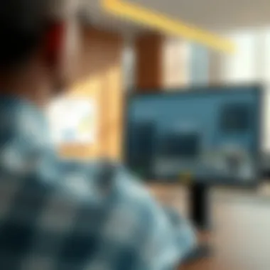 Navigating the Ejari Online Portal A digital interface displaying the Ejari online portal