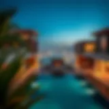 Exquisite Villa Offering Panoramic City Views Luxurious villa with a stunning pool and skyline view