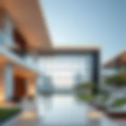 Architectural design of Majan One Residences