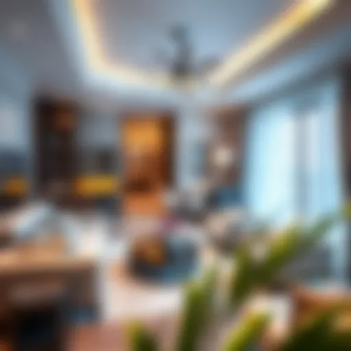 Elegant Interior Design of Malak Arjan Living Spaces Luxurious interior of a Malak Arjan accommodation